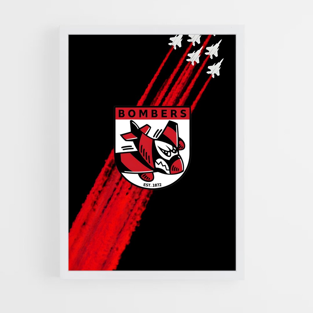 Poster Essendon Skyward – affiche Football australien (vue 3)